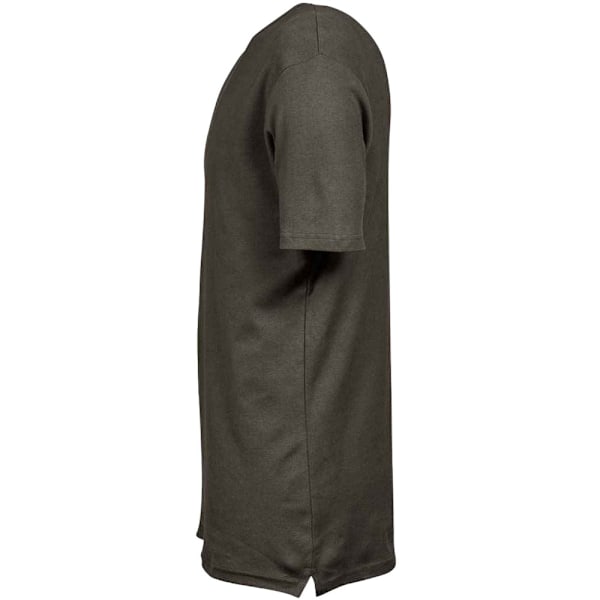 Tee Jays Interlock T-shirt för män L Mörk Oliv Dark Olive L
