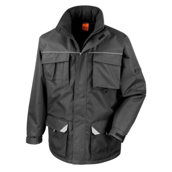 WORK-GUARD by Result Mens Sabre Coat M Svart Black M