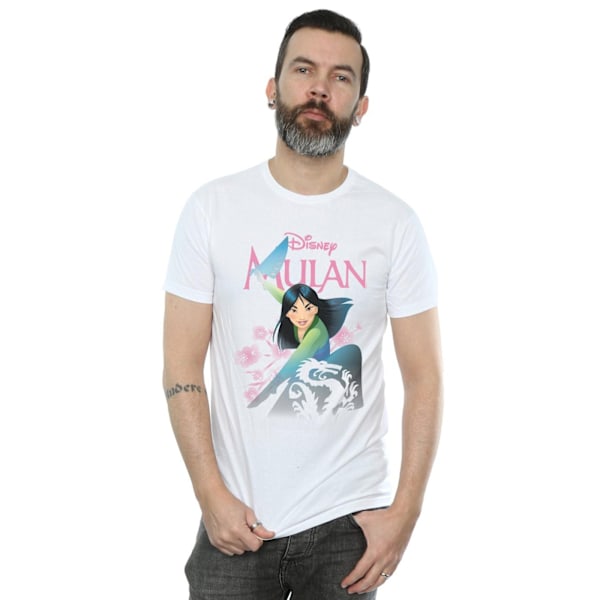 Disney Herr Mulan My Own Hero T-shirt 4XL Vit White 4XL