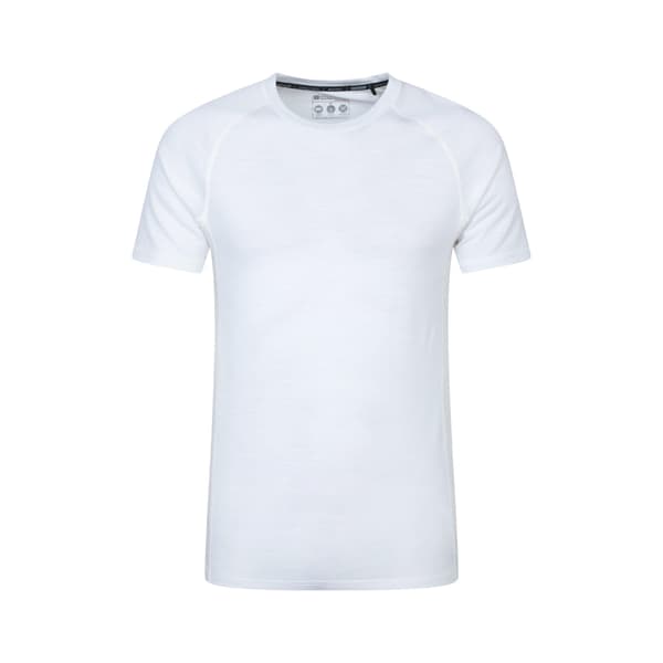 Mountain Warehouse Herr Summit II Underställströja XS Vit White XS