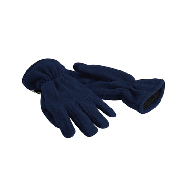 Beechfield Thinsulate SupaFleece Handskar S-M Marinblå Navy S-M