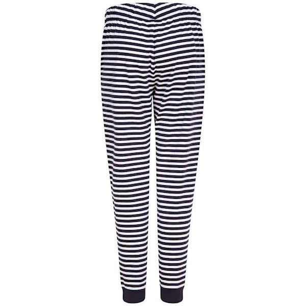 SF Dam/Damrandig Lounge Byxor 12 UK R Marinblå/Vit Navy/White 12 UK R