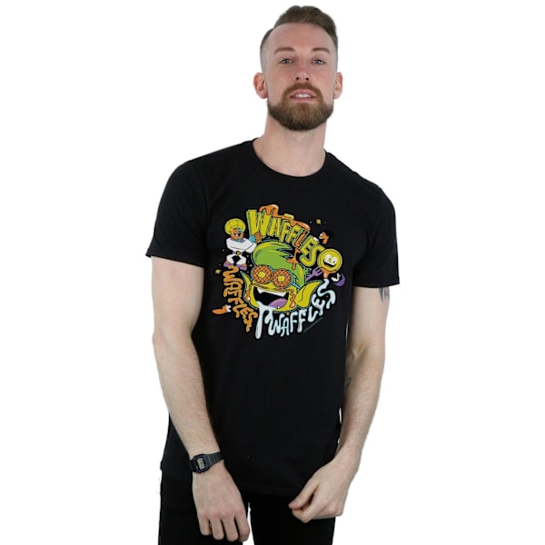 DC Comics Herr Teen Titans Go Waffle Mania T-shirt S Svart Black S