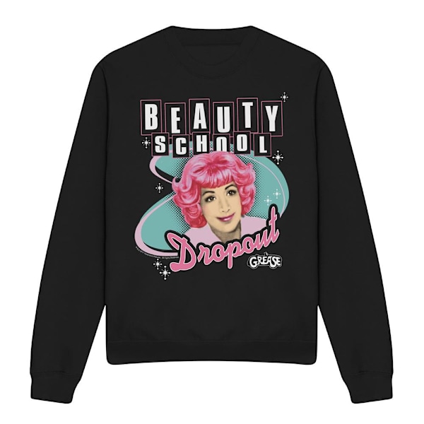 Grease Unisex Vuxen Beauty School Dropout Sweatshirt S Svart Black S