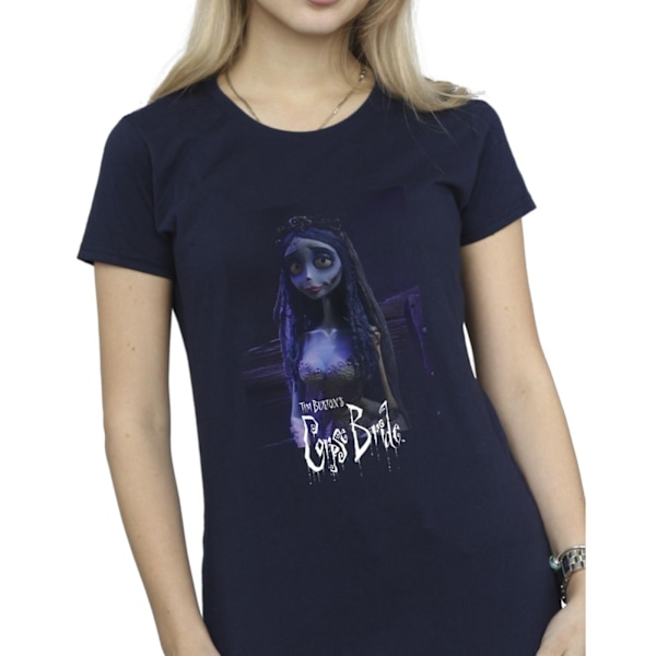 Corpse Bride Dam/Damer Emily Poster Bomull T-shirt XL Marinblå Navy Blue XL