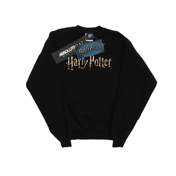 Harry Potter Dam/Dam Full Colour Logo Sweatshirt XL Svart Black XL