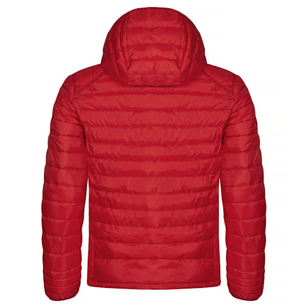 Clique Herr Hudson Vadderad Jacka XS Röd Red XS
