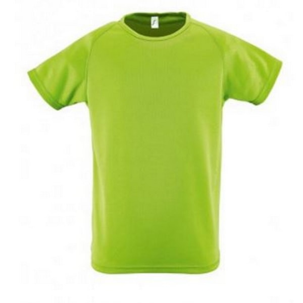 SOLS Barn/barn Unisex unisex kortärmad T-shirt 10 år ap Apple Green 10yrs