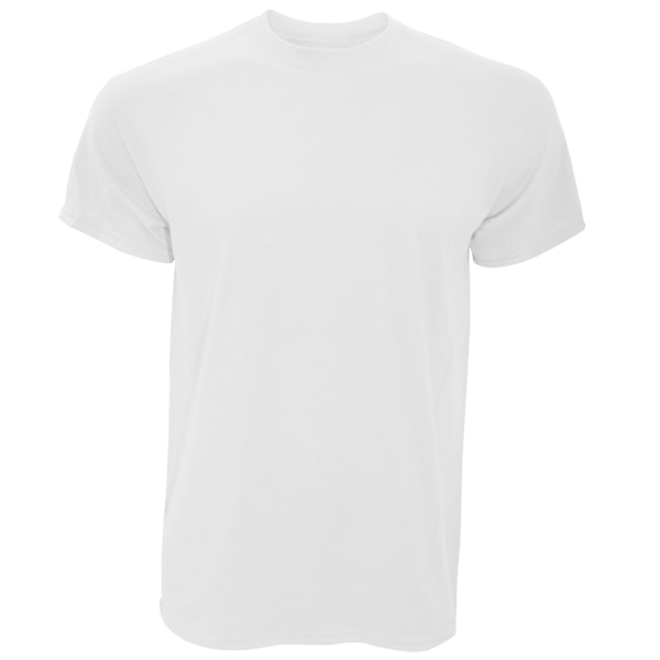 Gildan DryBlend Unisex T-shirt med korta ärmar för vuxna, XL, vit White XL