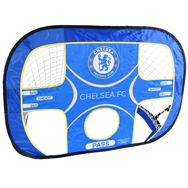 Chelsea FC Target Pop Up Fotbollsmål En Storlek Blå Blue One Size