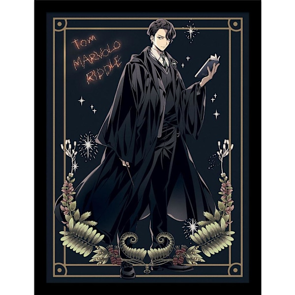 Harry Potter: Wizard Dynasty Tom Marvolo Riddle Inramad Poster 4 Multicoloured 40cm x 30cm