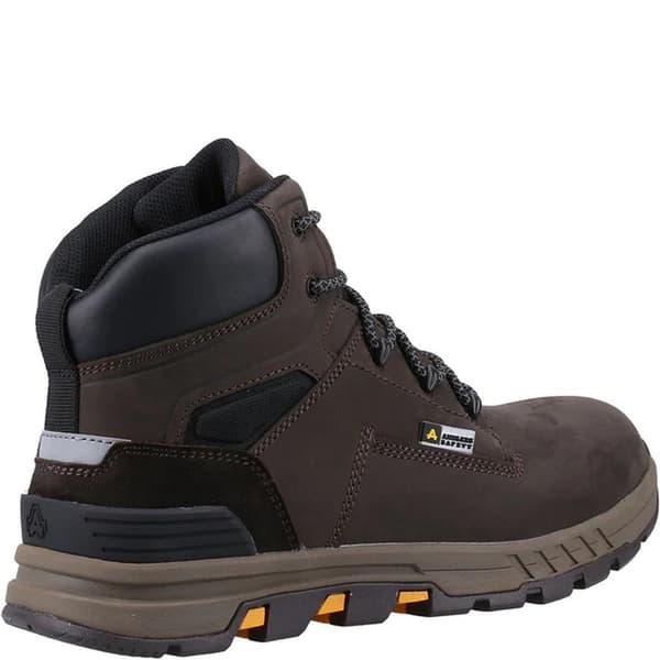 Amblers herr AS261 Crane Grain lädersäkerhetskängor 6 UK brun Brown 6 UK