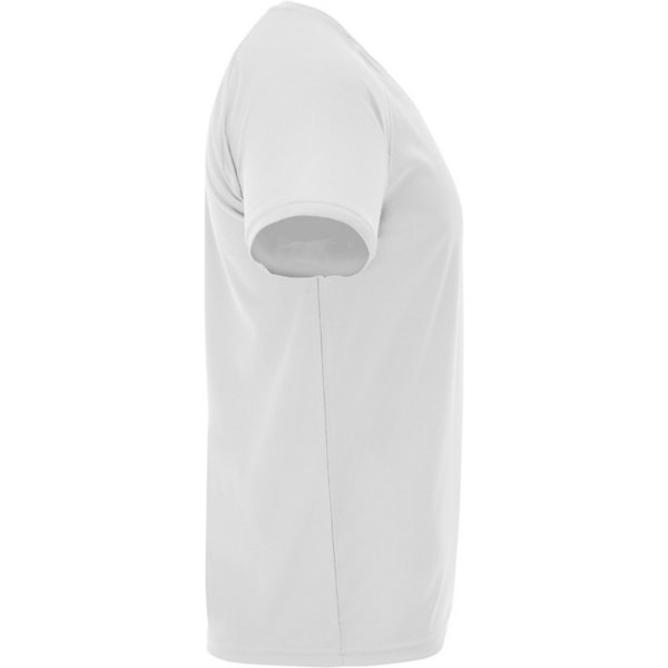 Roly Bahrain herr T-shirt med korta ärmar, sport, M, vit White M