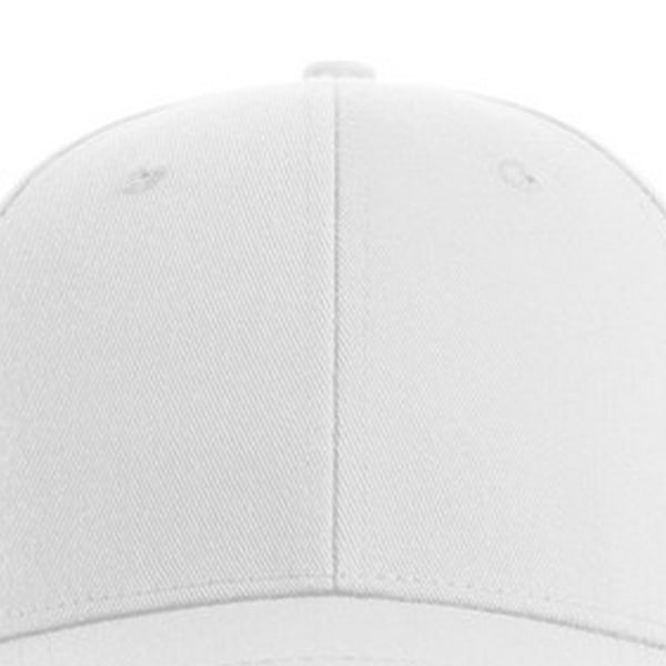 Atlantis Unisex Joshua 6 Panel Cap One Size Vit White One Size