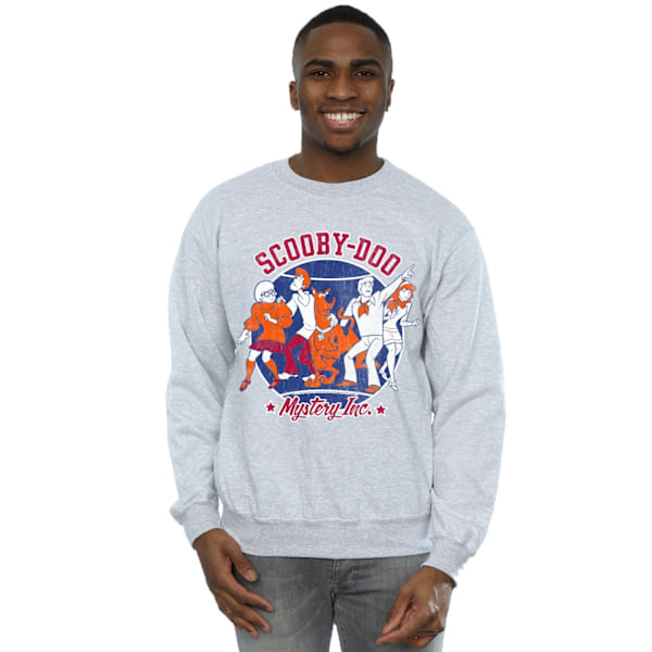 Scooby Doo Herr Collegiate Circle Sweatshirt M Sports Grey Sports Grey M