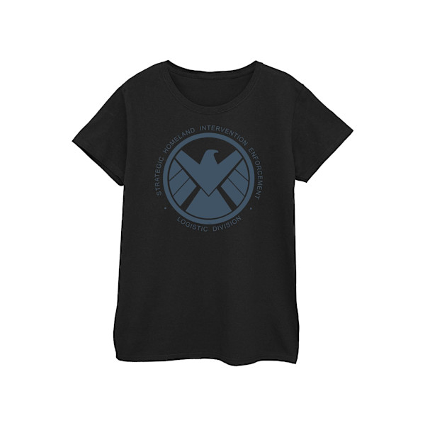 Marvel Dam/Kvinnor Agents Of SHIELD Logistics Division Bomull Black M