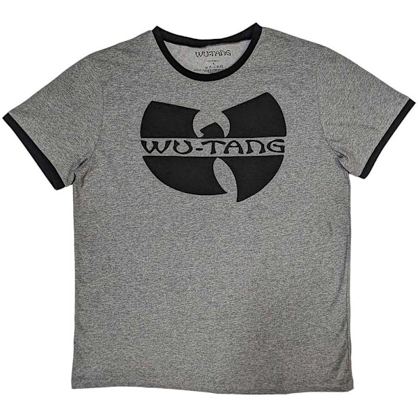 Wu-Tang Clan Unisex Vuxen Logo T-shirt M Grå/Svart Grey/Black M