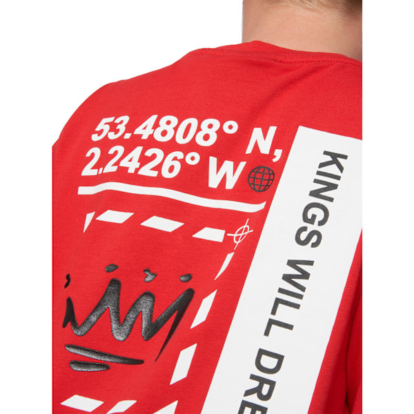 Kings Will Dream Boys Beaumor 2.0 T-shirt 9-10 år Röd Red 9-10 Years