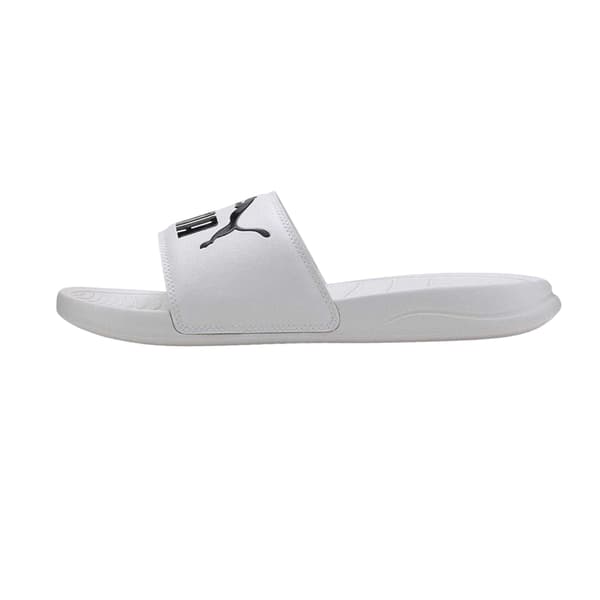 Puma Herr Popcat Flat Sliders 6 UK Vit White 6 UK