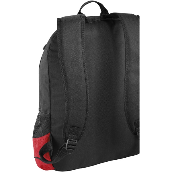 Bullet Benton 15-tums ryggsäck för bärbar dator 33 x 13,9 x 45 cm Solid Black Solid Black/Red 33 x 13.9 x 45 cm