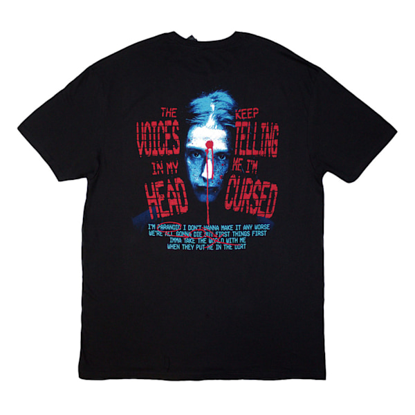 Falling In Reverse Unisex Vuxen Voice Collage Ryggtryck T-Shirt Black XXL