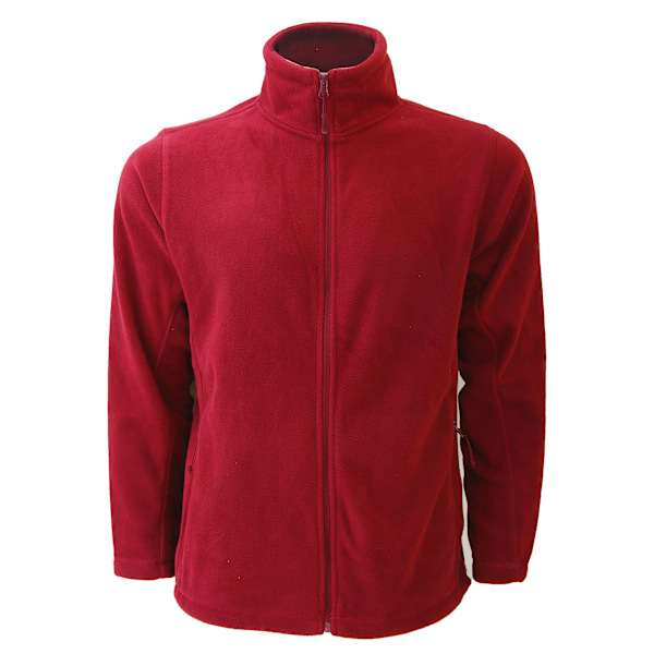 Russell Herr Full Zip Outdoor Fleece Jacka XL Klassisk Röd Classic Red XL