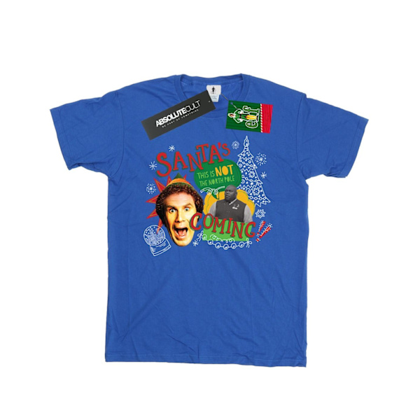 Elf herr North Pole T-shirt L Royal Blue Royal Blue L