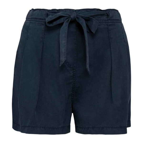 Native Spirit Dam/Damer Tencel Faded Washed Shorts L Marinblå Navy L