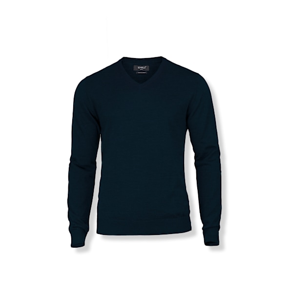 Nimbus Ashbury Stickad V-ringad Tröja 4XL Marinblå Navy 4XL