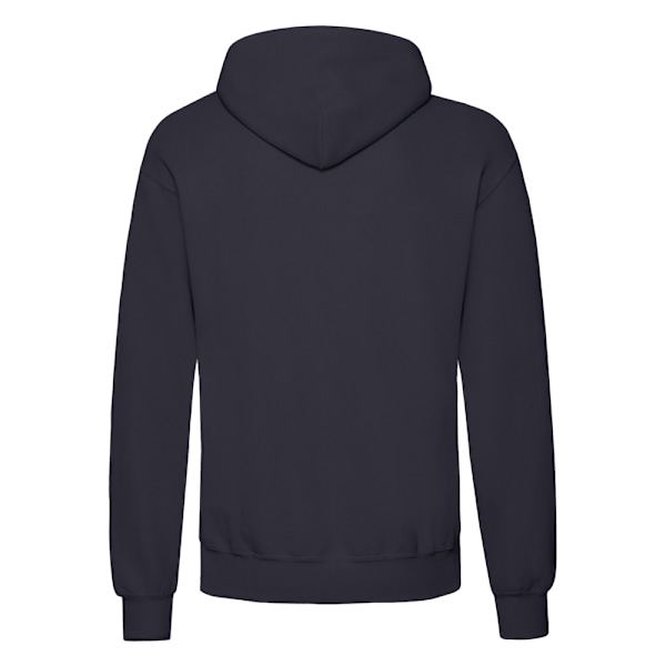Fruit of the Loom Herr Cotton Hoodie S Deep Navy Deep Navy S