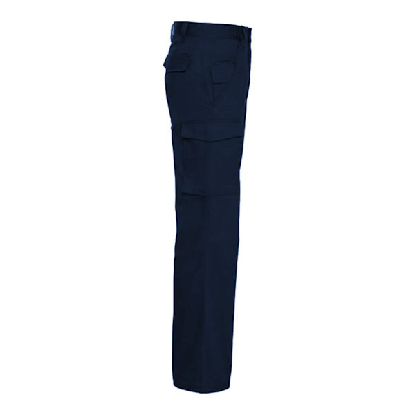 Russell Workwear Herr Polycotton Twill Byxa / Byxor (Regular French Navy 40W x Regular