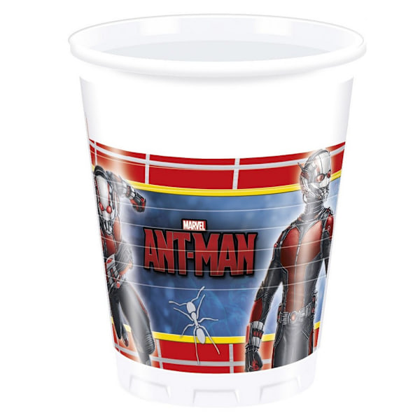 Ant-Man Plast Partykopp (8-pack) En Storlek Röd/Vit/Blå Red/White/Blue One Size