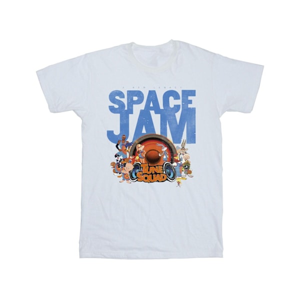 Space Jam: A New Legacy Girls Tune Squad Bomull T-shirt 9-11 År White 9-11 Years