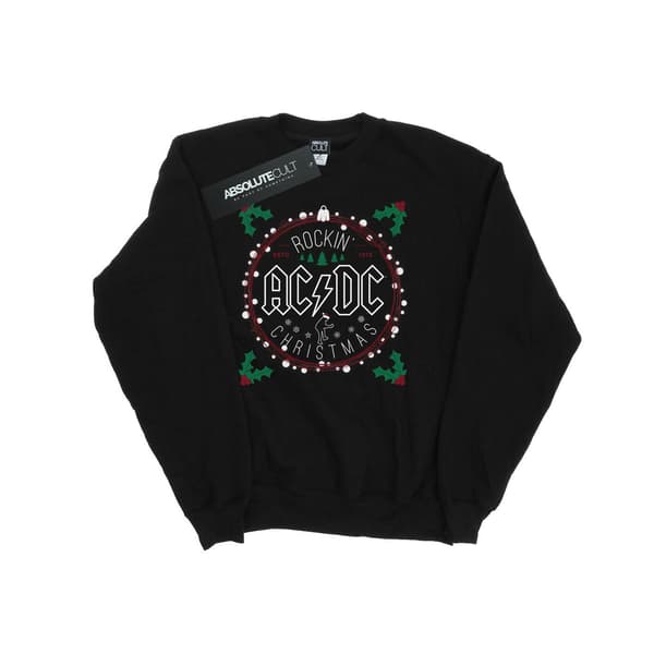 AC/DC Dam/Dam Julcirkel Tröja M Svart Black M