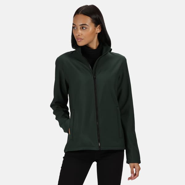 Regatta Standout Dam/Kvinnor Ablaze Tryckbar Soft Shell Jacka Dark Spruce/Black 18