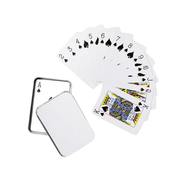MidOcean Amigo Spelkortlek One Size Matt Silver Matt Silver One Size