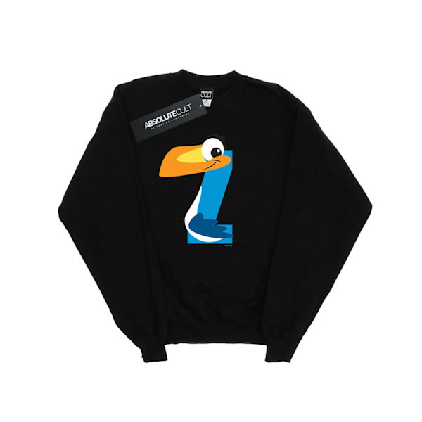 Disney Girls Alphabet Z Is For Zazu Sweatshirt 12-13 År Svart Black 12-13 Years