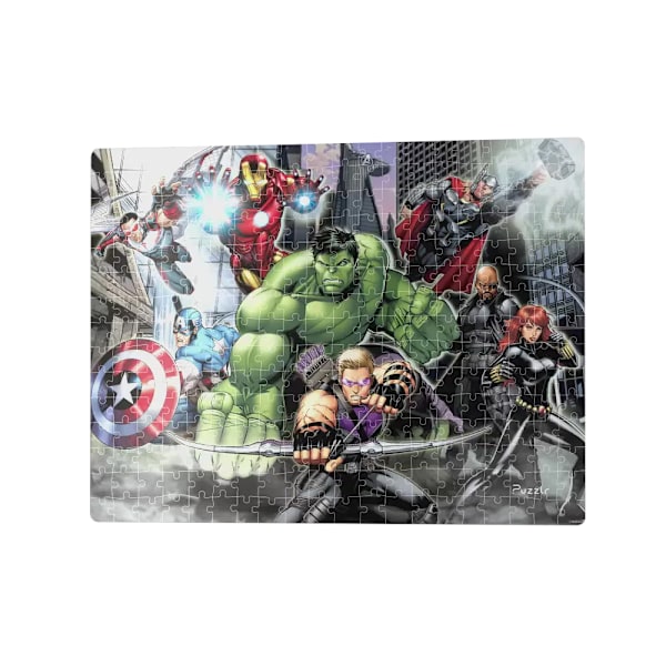 Avengers 3D Pussel En Storlek Flerfärgad Multicoloured One Size