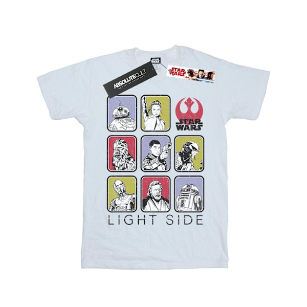 Star Wars Girls The Last Jedi Multi Character Bomull T-shirt 5- White 5-6 Years