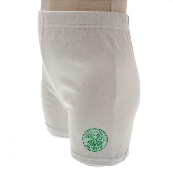Celtic FC Baby T-Shirt & Shorts Set 3-6 månader Vit/Grön White/Green 3-6 Months