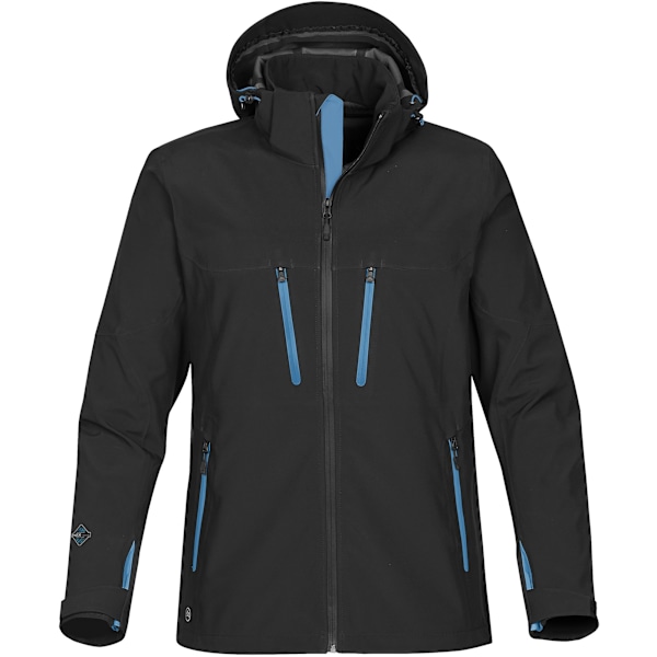 Stormtech Patrol Teknisk Softshelljacka för Herr M Svart/ Elektrisk Black/ Electric M