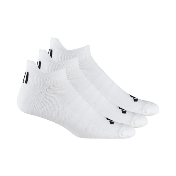 Adidas ankelstrumpor för män (förpackning med 3) 8,5 UK-11 UK White White 8.5 UK-11 UK