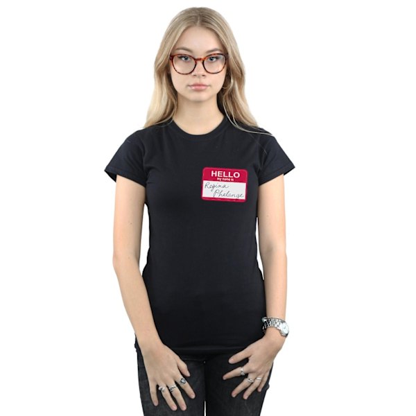 Friends Dam/Damer Regina Phalange Namnskylt Bomull T-shirt X Black XL