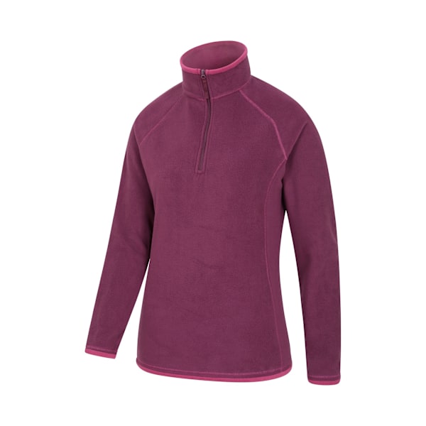 Mountain Warehouse Dam/Dam Montana Fleece Tröja med Halv Dragkedja 18 Berry 18 UK