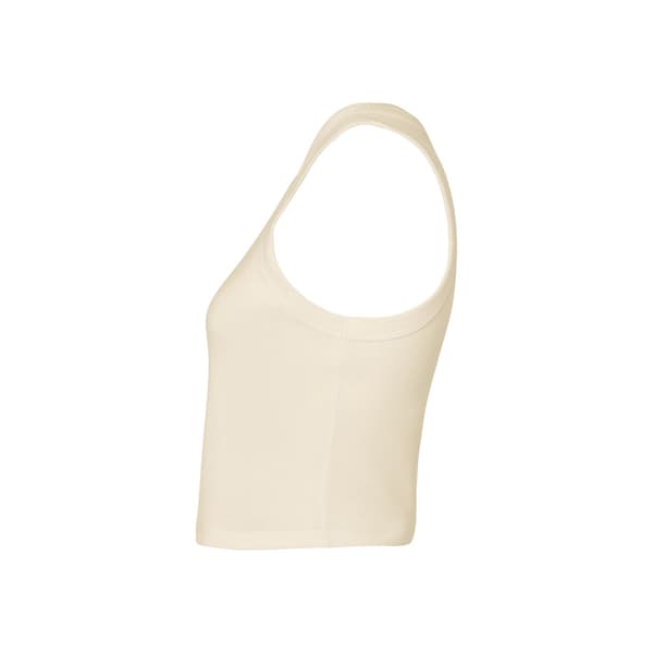 Bella + Canvas Dam Micro-Rib Racer Linne XL Enfärgad Solid Natural XL