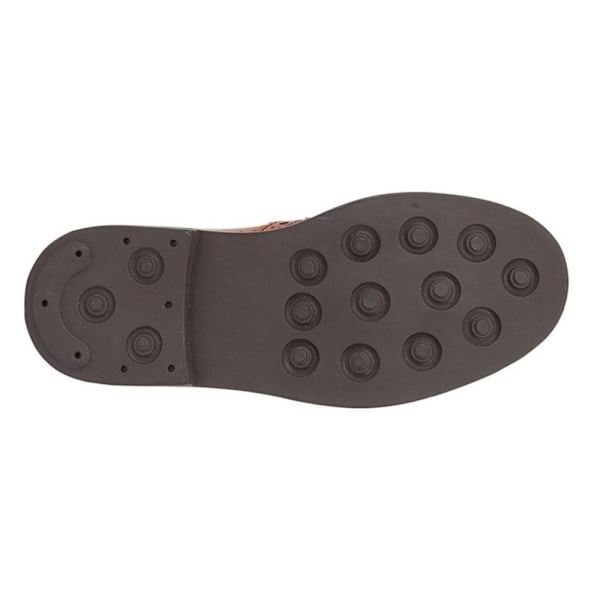 Roamers Pojkar Läder Ankel Boots 5 UK Tan Tan 5 UK