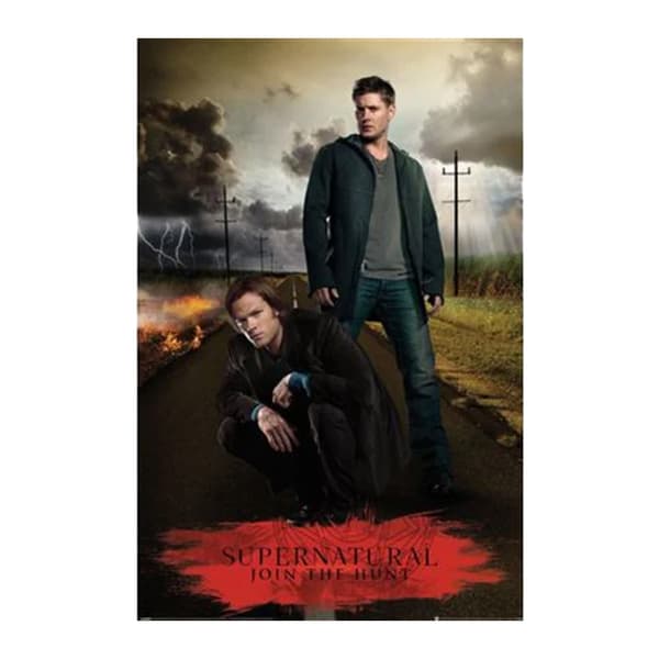 Supernatural Heaven And Hell Maxi Pappersaffisch En Storlek Multico Multicoloured One Size