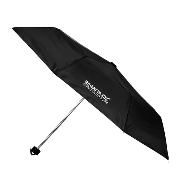 Regatta 19in Fällbart Paraply One Size Svart Black One Size