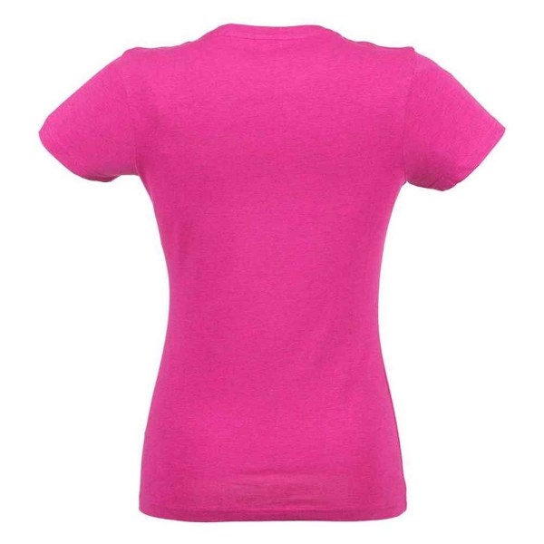 SF Dam/Dam Feel Good Heather Stretch T-Shirt L Rosa Pink L