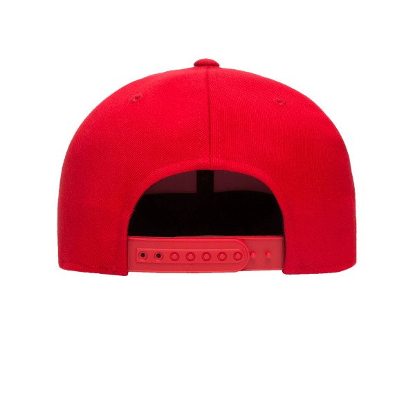 Yupoong Flexfit Unisex 110 Plain Fitted Snapback Cap En one size R Red One size